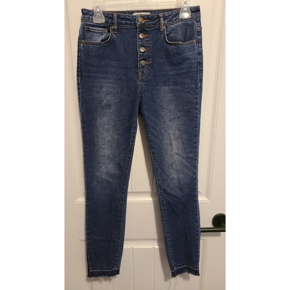 harper heritage Denim - Harper Heritage high rise skinny jean button 28